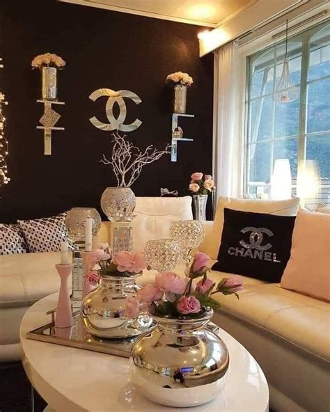 chanel living room|Chanel decorating ideas.